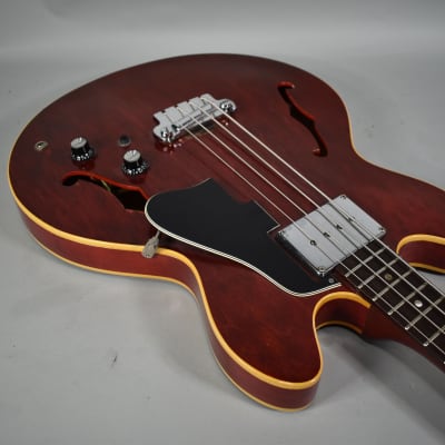 1967 Gibson EB-2 Bass Cherry Red w/Ohsc image 13
