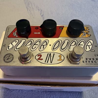 Reverb.com listing, price, conditions, and images for zvex-vexter-super-duper-2-in-1