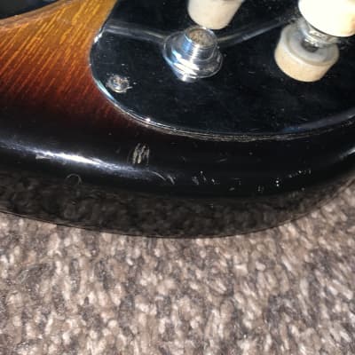 Vintage 1970s Apollo electric guitar made in Japan Ohsc image 5