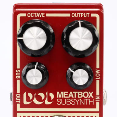 DOD Meatbox Reissue Rev 1 Octaver & Sub Synth Effect Pedal Not Working #52938 image 3