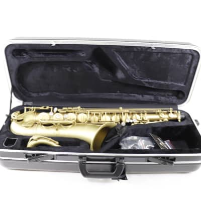 Antigua Winds Model TS4248CB 'Powerbell' Tenor Saxophone in Classic Brass Finish BRAND NEW image 1