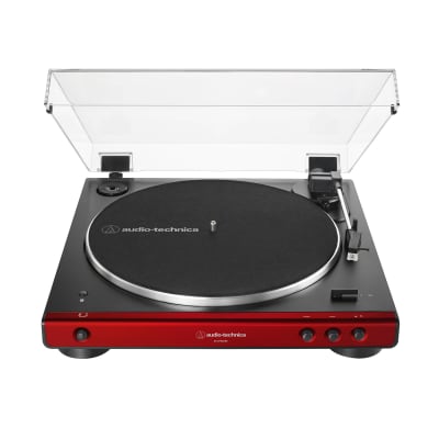 Audio-Technica: AT-LP60XBT-RD Automatic Bluetooth Turntable - Red / Black image 5