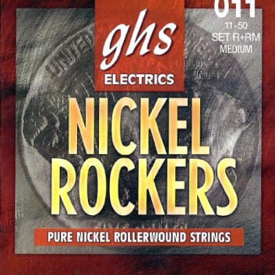GHS Strings R RM Rollerwound Pure Nickel Electric Guitar Strings (.011-.050) image 1