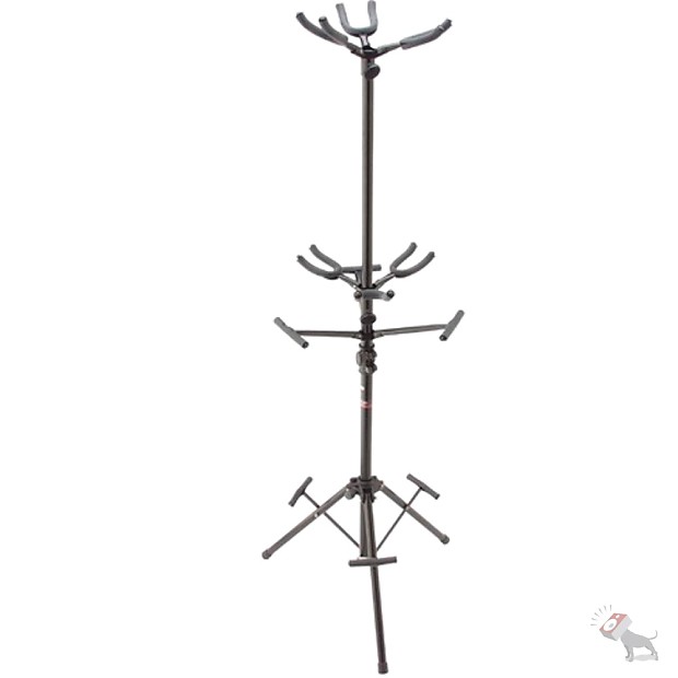 Stagg SG-A600BK 6-Guitar Hanging Tree Stand image 1
