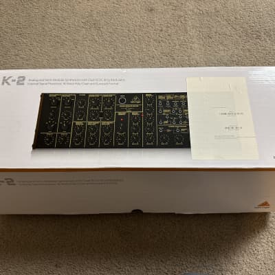 Behringer K-2 Analog Semi-Modular Synthesizer 2019 - Present - Black