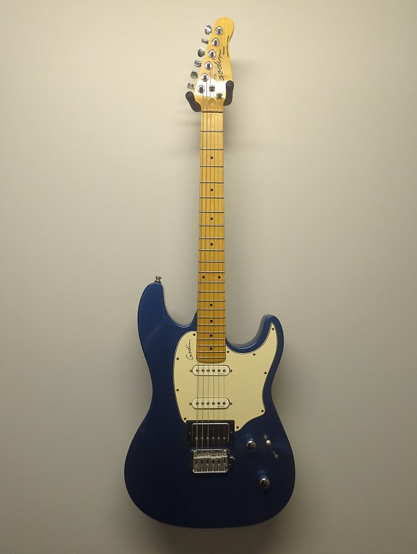 Godin Session Electric Guitar Blue image 1