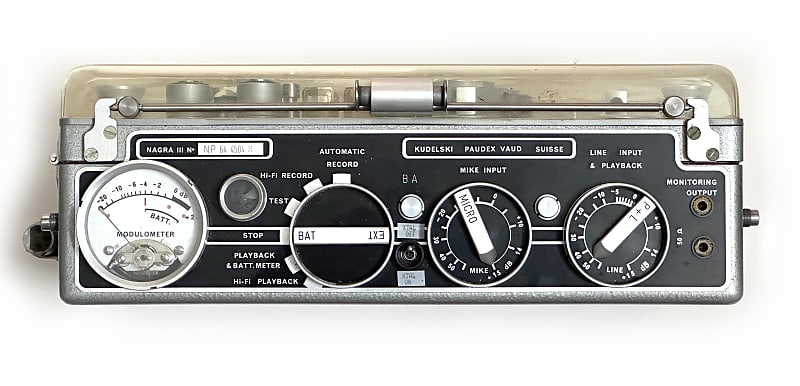 Nagra NAGRA III Kudelkski 1957 Reel to Reel Tape Recorder