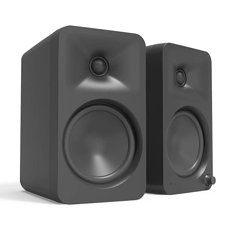 Kanto: ORA4 Powered Reference Speakers - Pair Matte Black  			