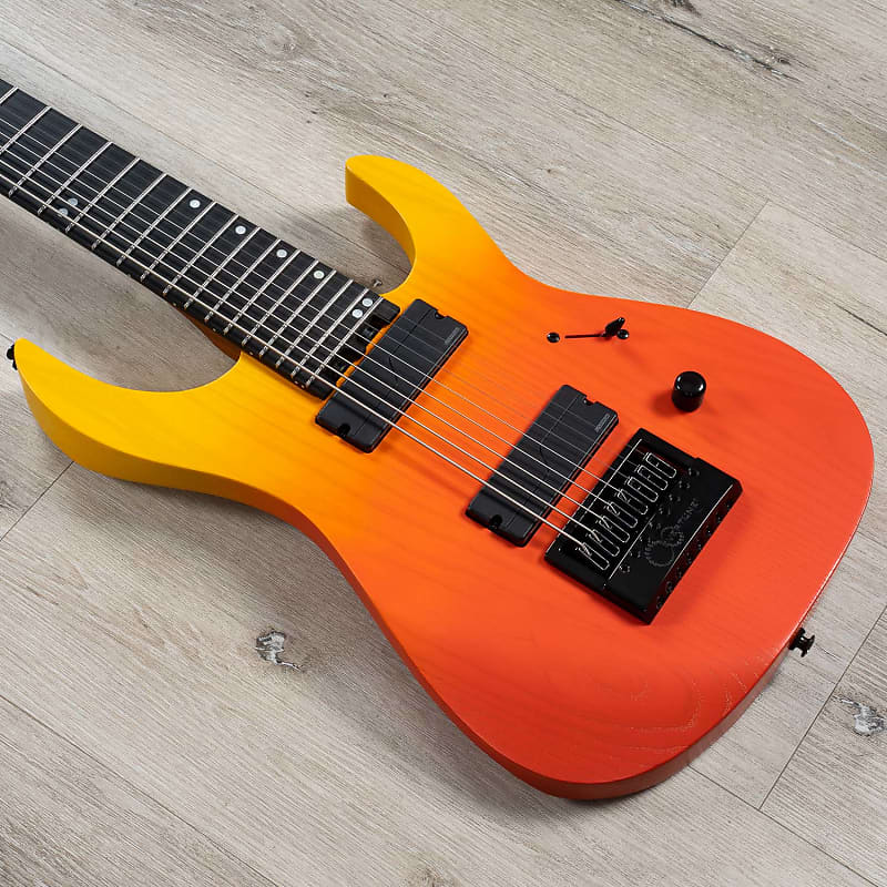 Legator Ninja Pro N8EP 8String Guitar, EverTune Bridge, Cali Reverb