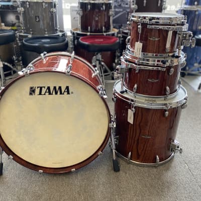 Tama Star Walnut Cinnamon Japanese Chestnut Drum Set image 1
