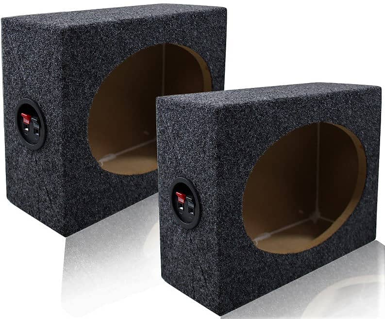 2x Style 6 x 9 Inch Car Audio Speaker Box Enclosures, 2 Reverb