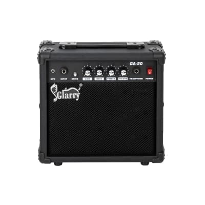 Glarry GST Electric Guitar+ Bag + Pick Strap + Accessories + 20W AMP image 7