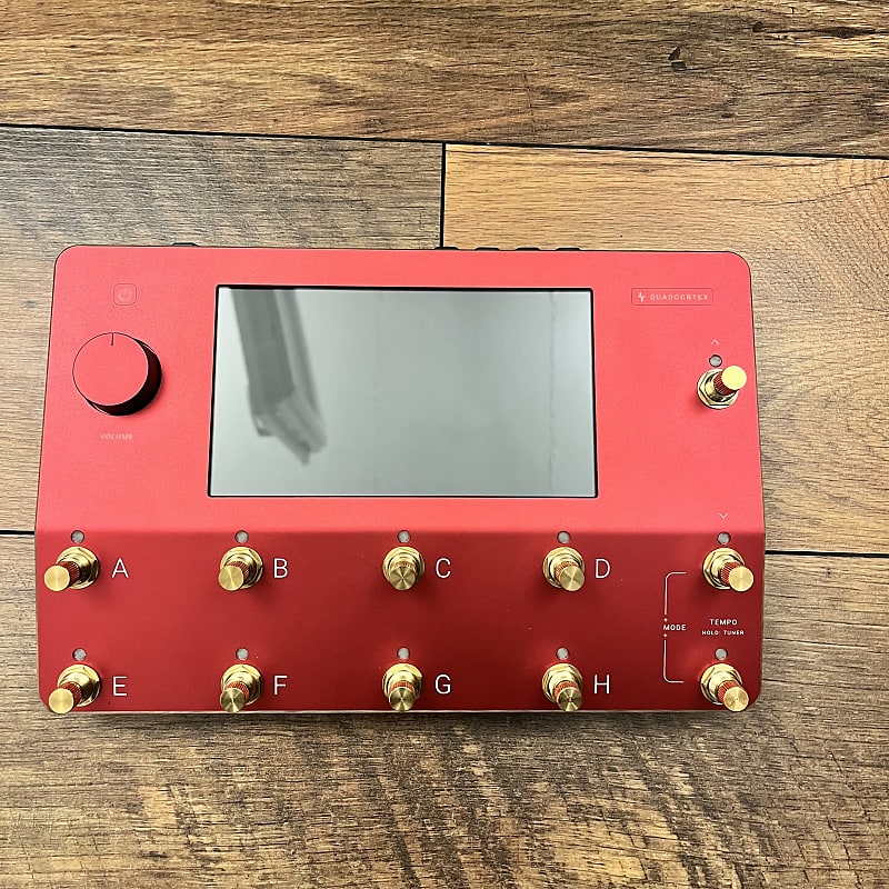 Neural DSP Quad Cortex 2024 Limited Edition Red/Gold | Reverb Neural DSP Quad Cortex 2024 Limited Edition Red/Gold | Reverb