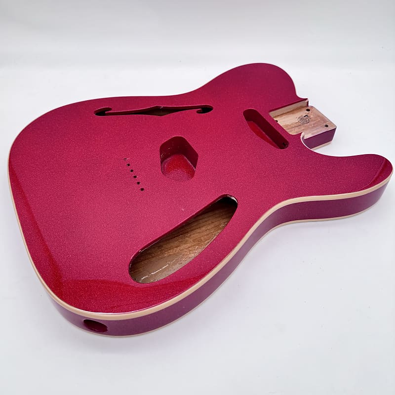 Hoodoo Telecaster Thinline Double Bound Alder Body Light New HTB4101 image 1