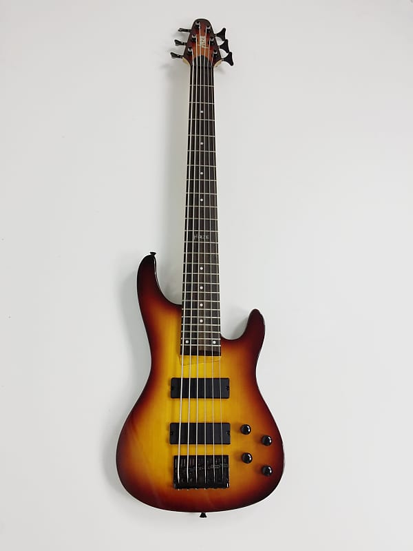 Haze 6-String Electric Bass Guitar, Sunburst, Free Bag ,Tuner,3 Picks SE6700CSBH image 1