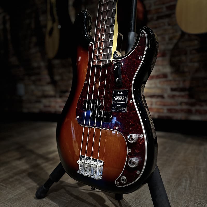 Fender Vintera II 60s Precision Bass - 3 Color Sunburst | Reverb