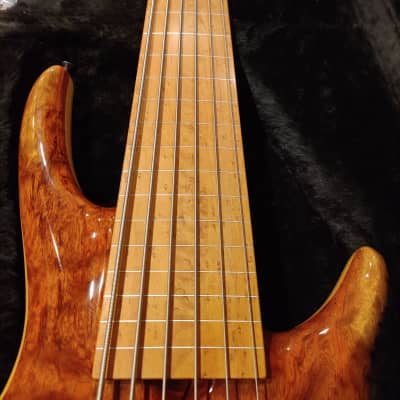 Roscoe Century Signature 6 Fretless Bass image 3