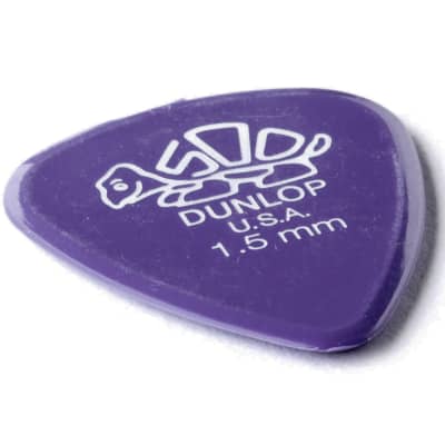 Dunlop 41R1.5 Delrin Standard 1.5mm Guitar Picks, 72 Pack image 3
