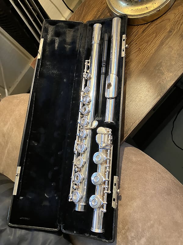 Gemeinhardt 3SHB Earlymid 2010's Solid Silver OpenHole Reverb