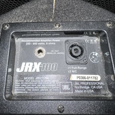 4 JBL JRX112Mi's - Black image 6