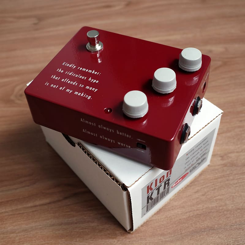 保証書有KTR Klon オーバードライブ ギター