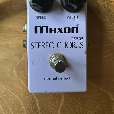 Maxon CS505 STEREO CHORUS ステレオコーラス Maxon コーラス CS-505 CHORUS CS505
