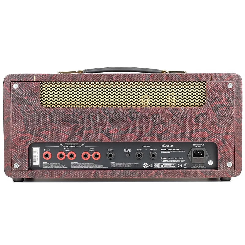 Marshall Studio Vintage SV20H Design Store Burgundy Snakeskin