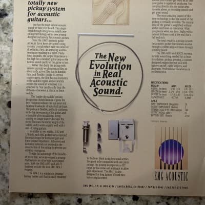 EMG Catalog Brochures Pickup Lines Vintage H 85 89 image 22