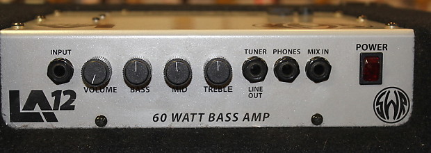SWR LA12 Bass Combo Amplifier 60 watts | Reverb