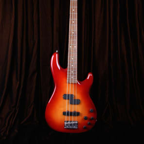 2002-03 Fender Deluxe Zone Bass MIM NOS- Sienna Sunburst Finish image 2