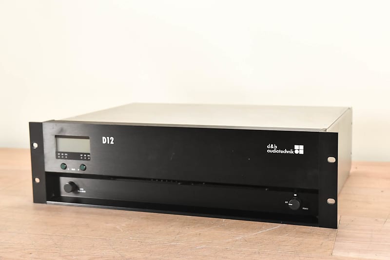 D&b Audiotechnik D12 Dual-Channel Power Amplifier (church | Reverb