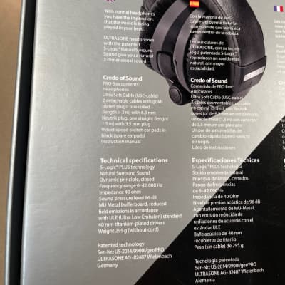 Ultrasone PRO 900i Foldable, Closed-Back Professional Headphones, S-Logic Natural Surround Sound image 11