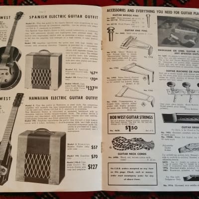 Bob West / Harmony Guitar and Accessories Catalog 1947 image 5