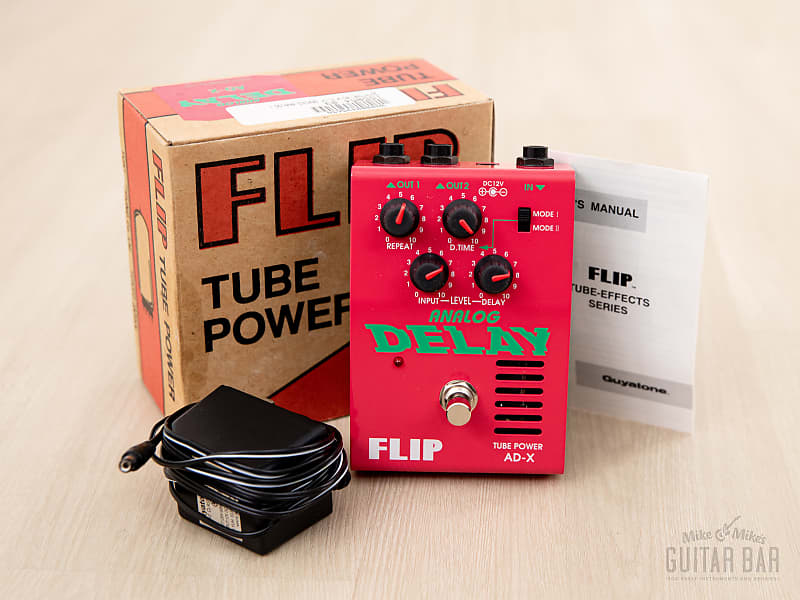 Guyatone Flip analog delay AD-X グヤトーン Guyatone Flip VTX Vintage Tube Tremolo | Reverb