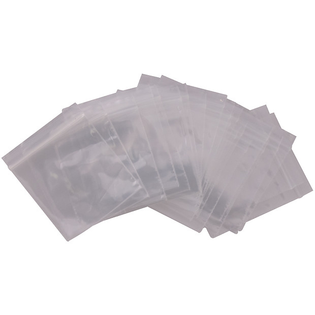 Seismic Audio SA-B22 2x2" 2 Mil Reclosable Poly Storage Bags (100-Pack) image 1