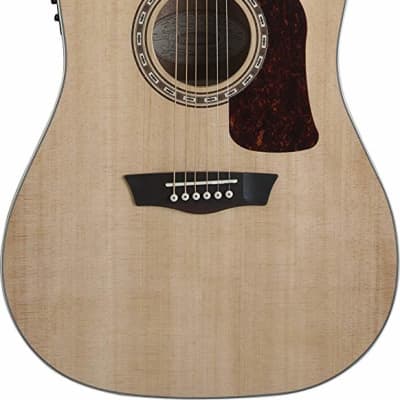 Washburn Heritage 10 Series Acoustic/Electric Cutaway Guitar - Solid Spruce image 1