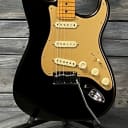 Used Fender 2021 American Ultra Stratocaster with Fender Case- Texas Tea