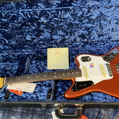 NEW ! 2024 Fender Johnny Marr Signature Jaguar - KO Knock Out Orange - Authorized Dealer - In-Stock! G02538 - 8.3 lbs image 12