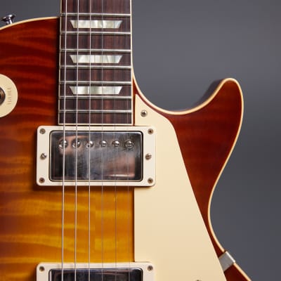 Gibson 1959 Re-Issue Les Paul VOS 2021 - Iced Tea Burst image 4
