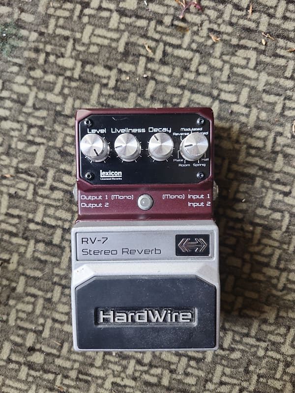 DigiTech Hardwire RV-7 Stereo Reverb