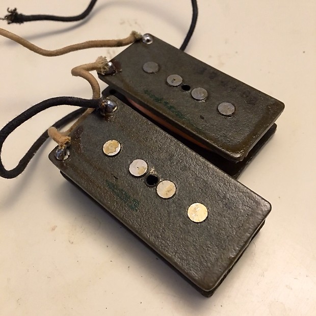 Fender P Bass Pickup c 1972 Grey bottom original vintage precision