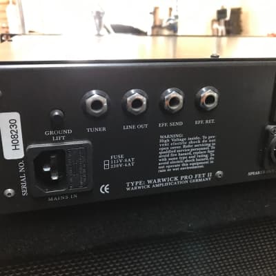 Warwick ワーウィック PRO FET 2 ベースヘッドアンプ 250w 美品 ベースヘッドアンプ ワーウィック PRO FET 2 Warwick250
