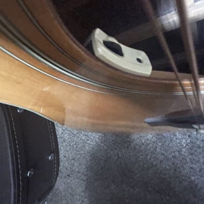 Yamaha FG-512 12 String Acoustic Guitar w/Bridge Pickup Added and Hard Case Included image 12