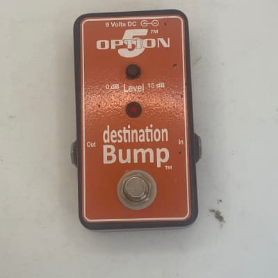 Reverb.com listing, price, conditions, and images for option-5-destination-bump-effects-pedal