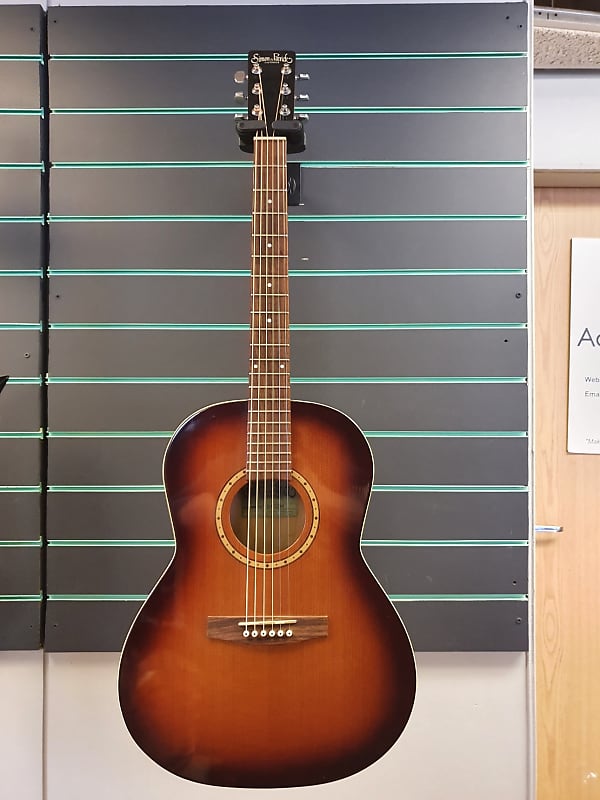 Simon & Patrick Folk Cedar Sunburst 2003 Acoustic Guitar