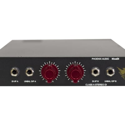 Phoenix Audio Nice DI - Class A Dual Mono DI (Half Rack) - Special Offer for sale