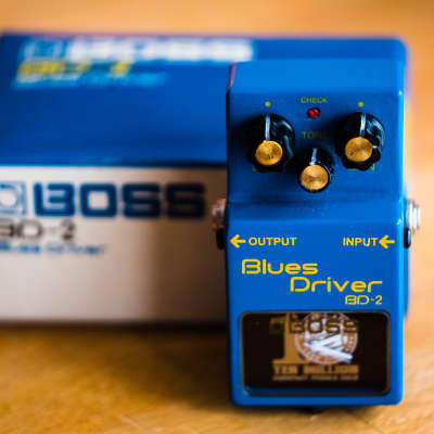 Boss BD-2 Blues Driver, Special Edition - 10 Million Compact Pedals Sold 2007 image 4