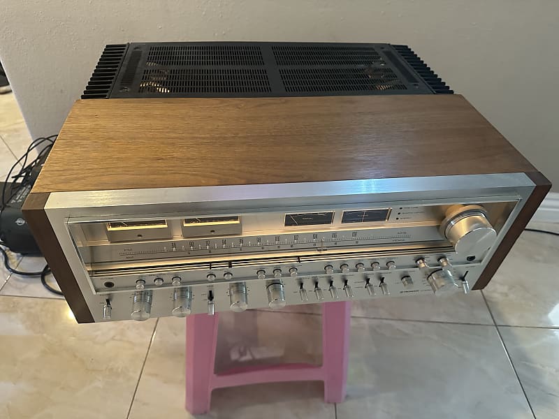 Pioneer SX-1980 270-Watt Stereo Solid-State Receiver 1978 - 1980 - Silver  			