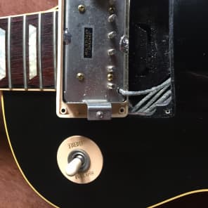 Gibson Les Paul '58 Reissue R8 Custom Historic 2000 Black Top/Natural back and sides image 9