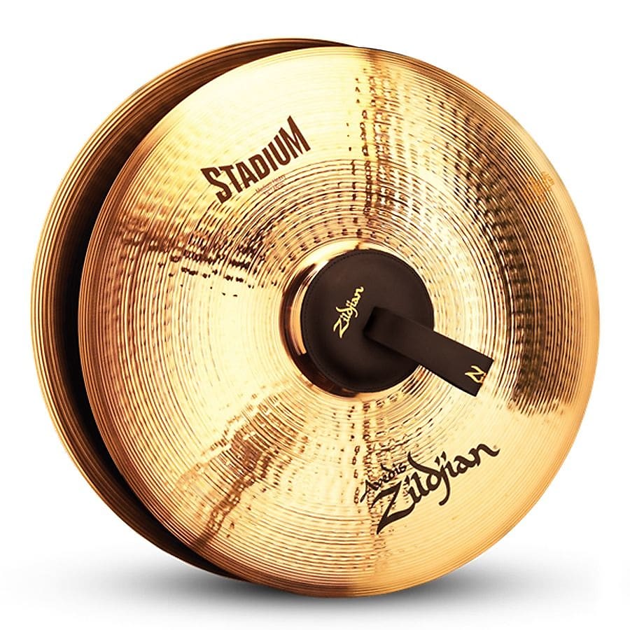 Zildjian 19" A Stadium Medium Heavy Marching Cymbal Reverb